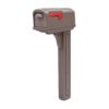 Architectural Mailboxes GCL100MAM Classic Mocha, Medium, Plastic, All-in-One Mailbox and Post Combo