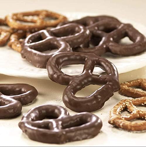 Asher's Chocolates, Chocolate Covered Pretzels, Bulk Smothered Pretzels, Gourmet Sweet and Salty Candy, Small Batches of Kosher Chocolate, Family Owned Since 1892 (2lbs, Milk Chocolate)2