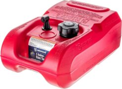 Attwood 8803LP2 EPA and CARB Certified 3-Gallon Portable Marine Boat Fuel Tank