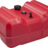 Attwood 8812LLPG2 EPA Certified 12 Gallon Low-Profile Portable Fuel Tank with Gauge