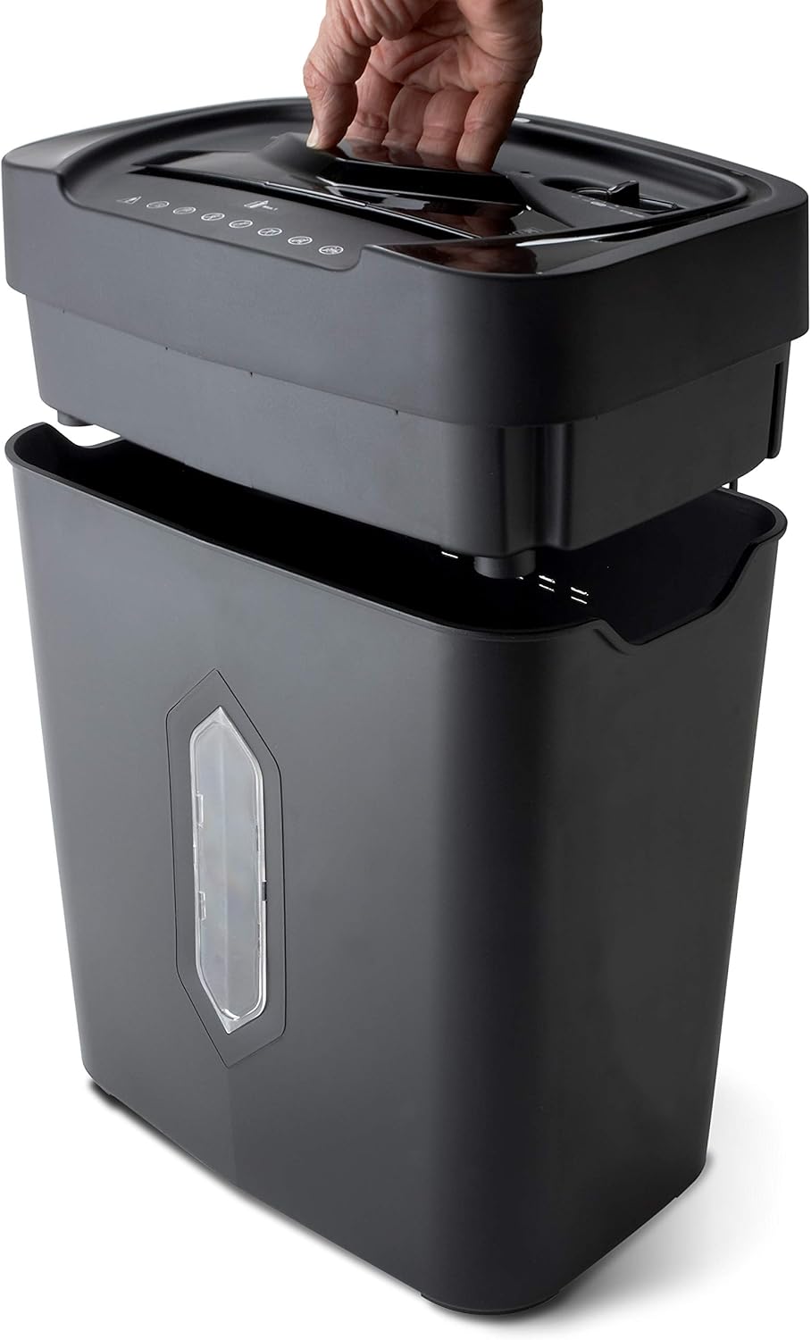 Aurora AU1010MA High-Security 10-Sheet Micro-Cut Paper, Credit Card Shredder, Large 5.2-Gals Basket with Easy Lifting Handle5