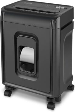 Aurora AU1035XA 10-Sheet Crosscut Paper/Credit Card Shredder with 4-Gallon Pullout Wastebasket