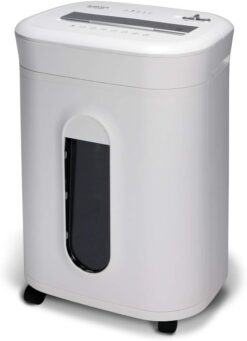Aurora AU1060MA Professional Grade 10-Sheet High Security Micro-Cut Paper and Credit Card Shredder/ 60 Minutes/Security Level P-5, White, AU1060MA 10-Sheet High Security Microcut
