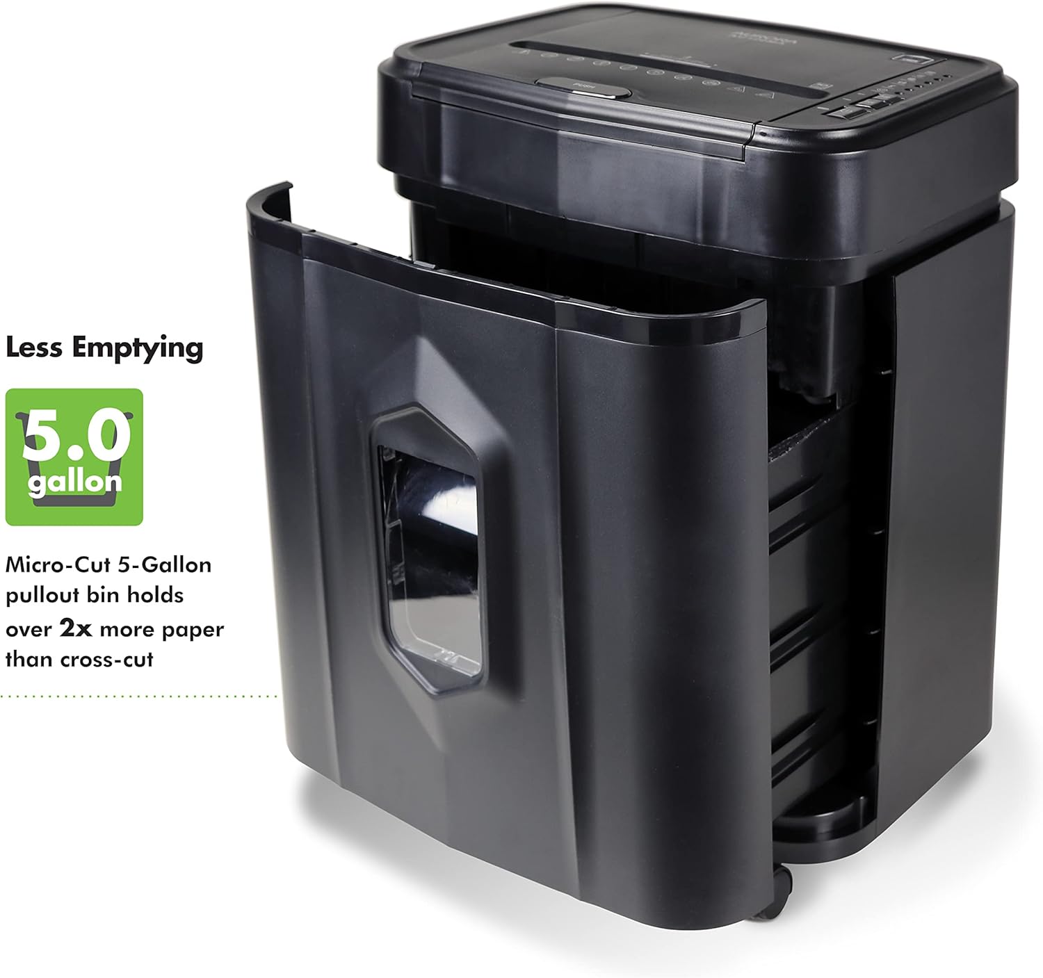Aurora AU120MA 120-Sheet Auto Feed High Security Micro-Cut Paper Shredder 30 Minutes (Black)2