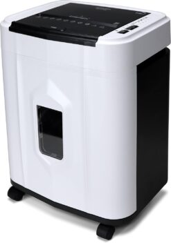 Aurora AU120MB 120-Sheet Auto Feed High Security Micro-Cut Paper Shredder / 30 Minutes (White/Black)
