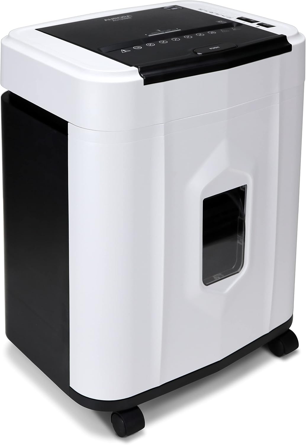 Aurora AU120MB 120-Sheet Auto Feed High Security Micro-Cut Paper Shredder 30 Minutes (White Black)11