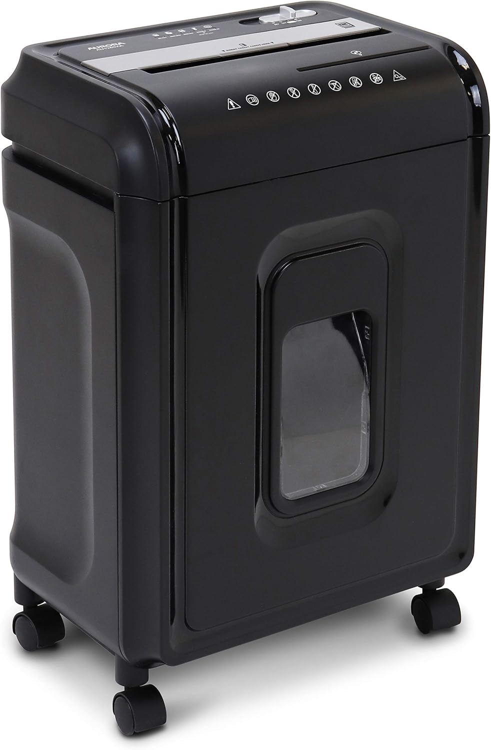 Aurora AU1260XA Anti-Jam 12-Sheet Crosscut Paper and CD Credit Card Shredder0