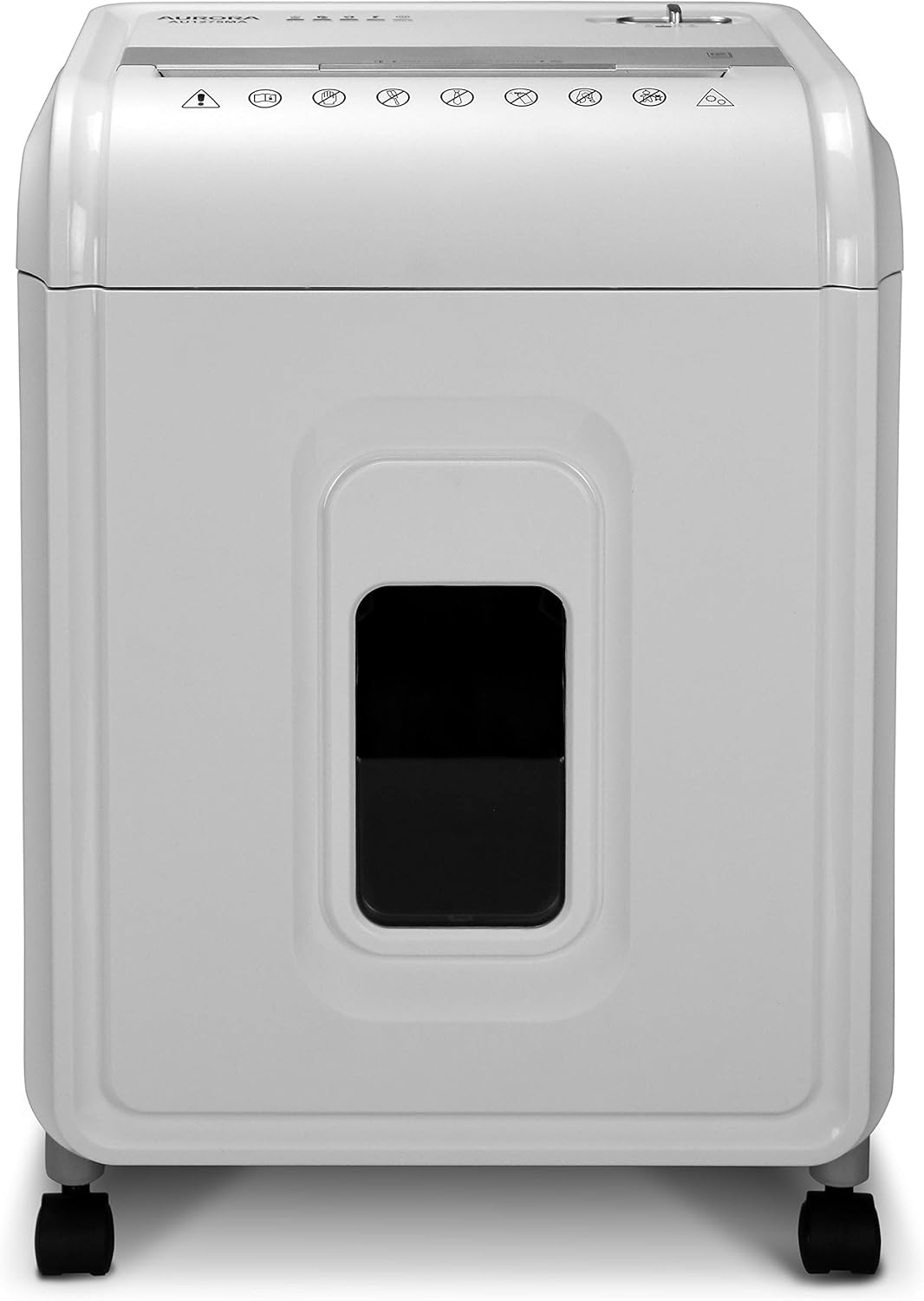 Aurora AU1275MA Professional Grade 12-Sheet Micro-Cut Paper and CD Credit Card Shredder 60 Minutes Continuous Run Time, White Gray9