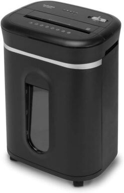 Aurora AU1460XA Anti-Jam 14-Sheet Crosscut Paper/CD and Credit Card Shredder/with 6-Gallon pullout Basket 120 Minutes Continuous Run Time