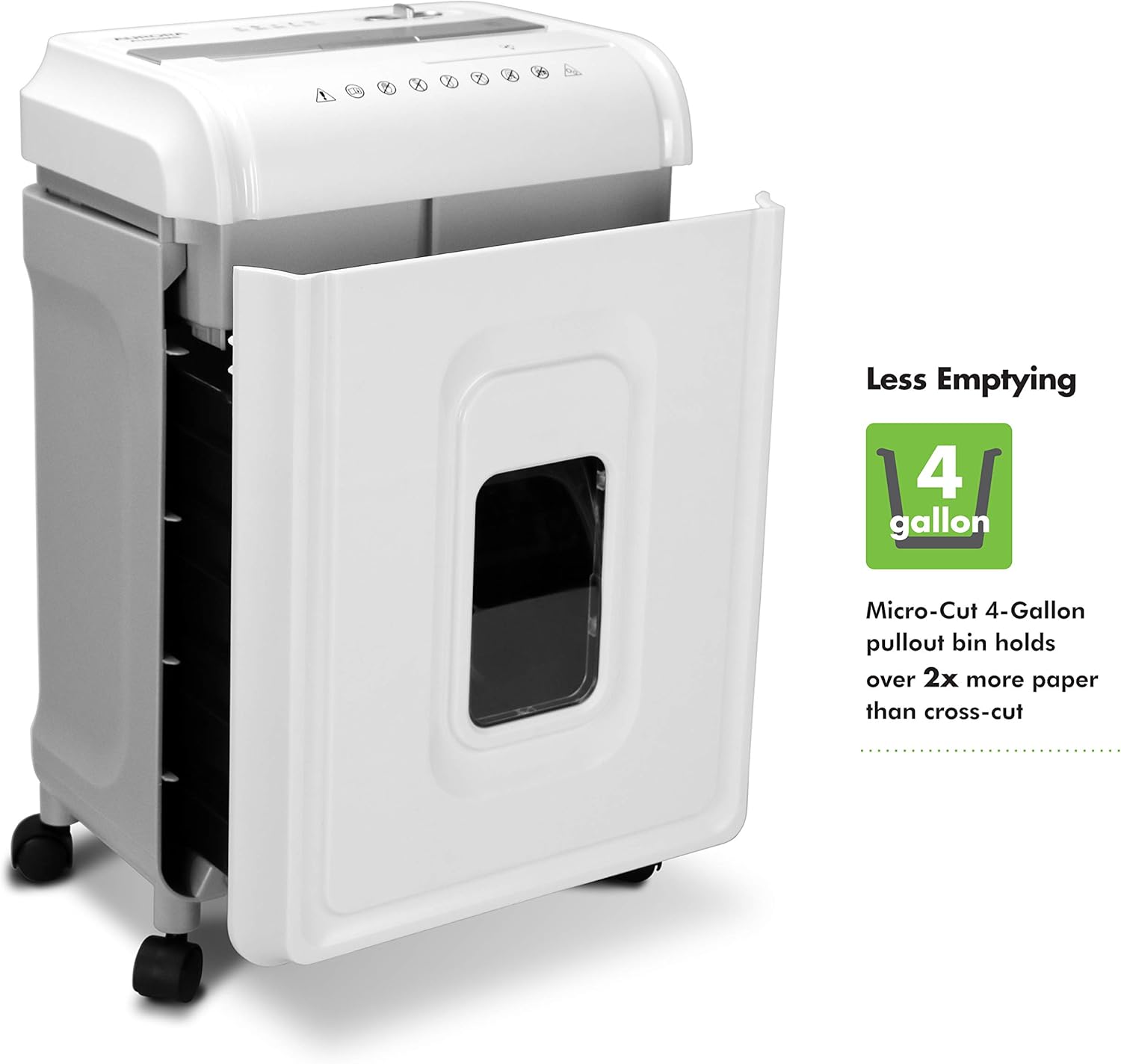 Aurora High-Security 8-Sheet Micro-Cut Paper, CD DVD and Credit Card Shredder, White Gray6
