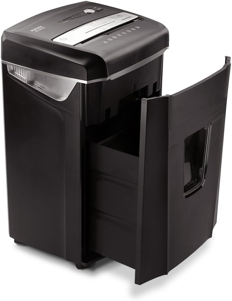 Aurora High Security JamFree AU1000MA 10-Sheet Micro-Cut Paper CD Credit Card Shredder with Pull-Out Wastebasket2
