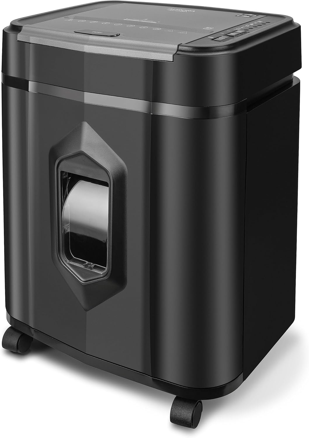 Aurora Professional Grade AU125MA 120-Sheet Auto Feed High-Security Micro-Cut Paper Shredder 60 Minutes Security Level P-5 Aurora Professional Grade AU125MA 120-Sheet Auto Feed High-Security Micro-Cut Paper Shredder/60 Minutes/Security Level P-5