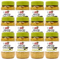 Badia Minced Garlic in Olive Oil, 8 Ounce (Pack of 12)