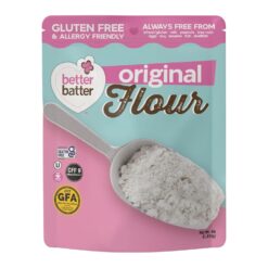 Better Batter Original Blend Multipurpose Certified Gluten-Free Flour, Top 9 Allergen Free, Cup for Cup Baking Alternative to Ordinary Flour 4LB Pouch