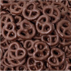 CRAZYOUTLET Dark Chocolate Covered Pretzels - 5 Pound Bulk Pack