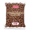 CRAZYOUTLET Milk Chocolate Covered Pretzels - 5 Pound Bulk Pack