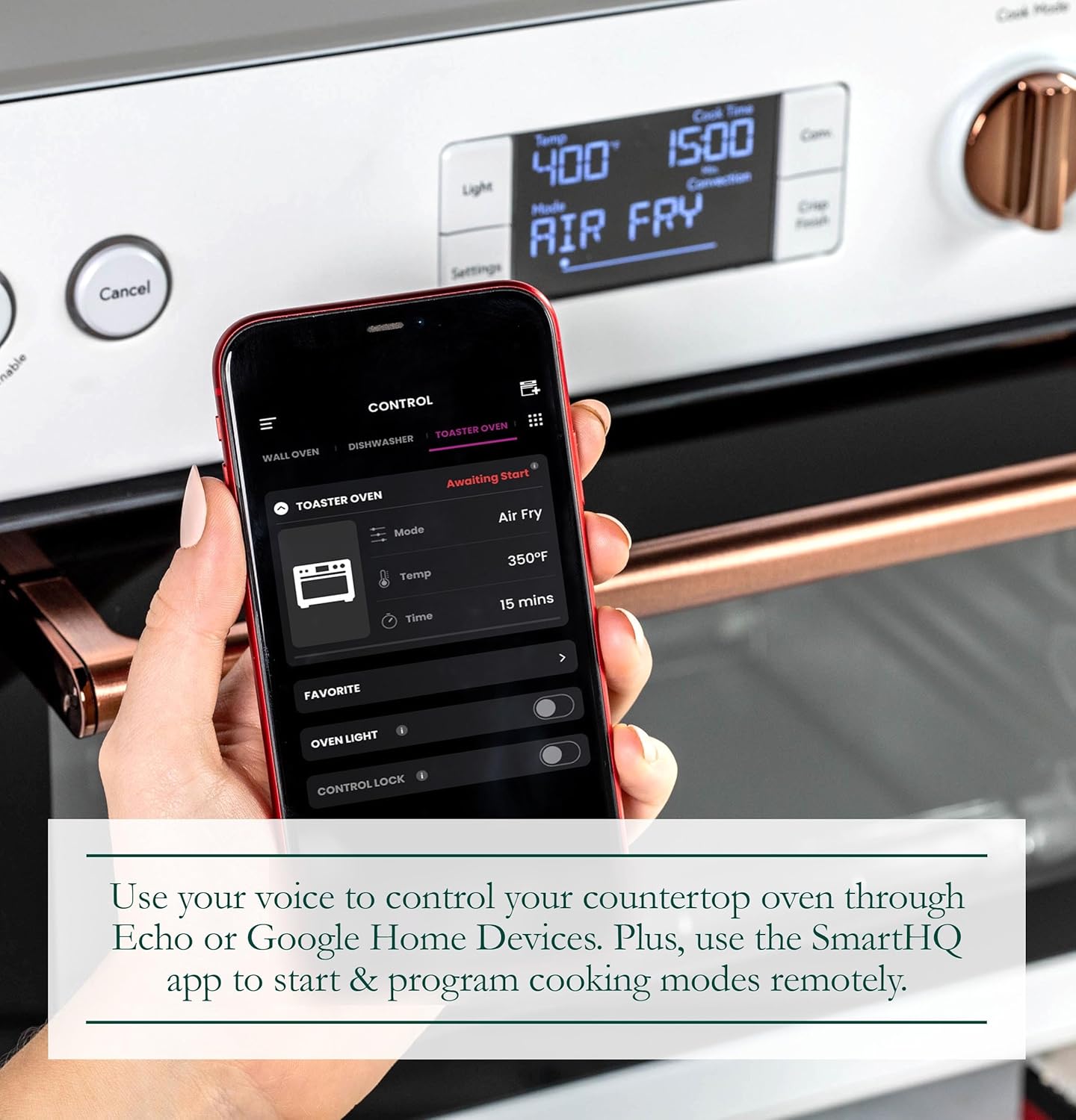 Café Couture Oven with 14 essential cooking modes, Matte White4