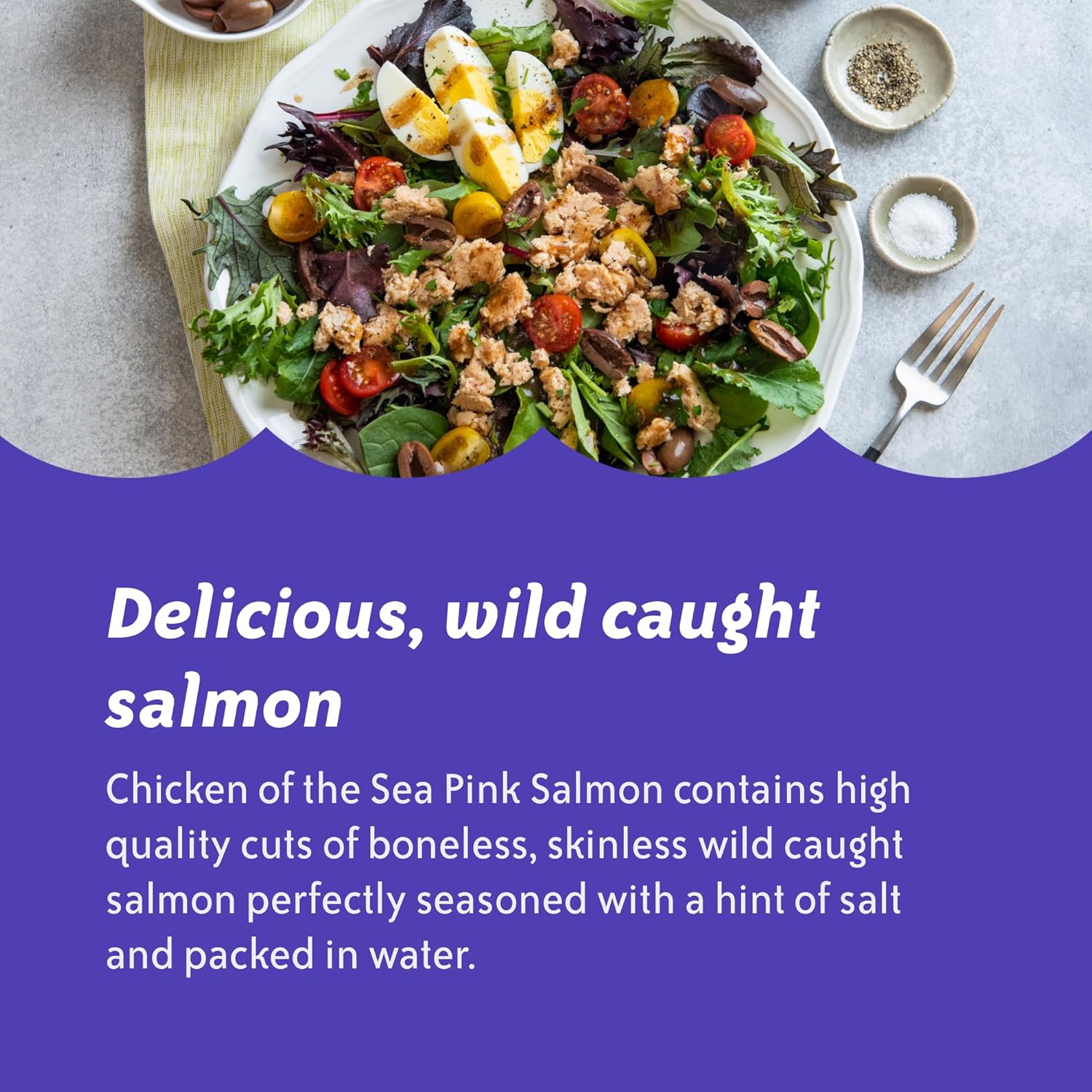 Chicken of the Sea Alaskan Pink Salmon, 14.75 Ounce Cans (Pack of 12), Wild Caught Canned Salmon, Traditional Style2