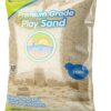 Classic Sand and Play Sand for Sandbox, Table, Therapy, and Outdoor Use, 20 lb. Bag, Natural, Non-Toxic, Wet Castle Building for Creativity and Stimulates Sensory Skills