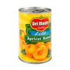 DEL MONTE Lite Apricot Halves in Extra Light Syrup, Canned Fruit, 15 oz can(12 Pack)