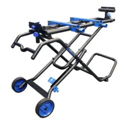 DELTA 36-267 Steel Adjustable Rolling Miter Saw Stand