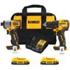 DEWALT DCK227D2 20V MAX 2-Tool Brushless Power Tool Combo Kit with Soft Case (2-Batteries and Charger Included)