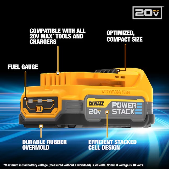DEWALT DCK249E1M1 20V MAX XR HD-Impact Kit with 2 Batteries, Charger and Tool Bag7_11zon