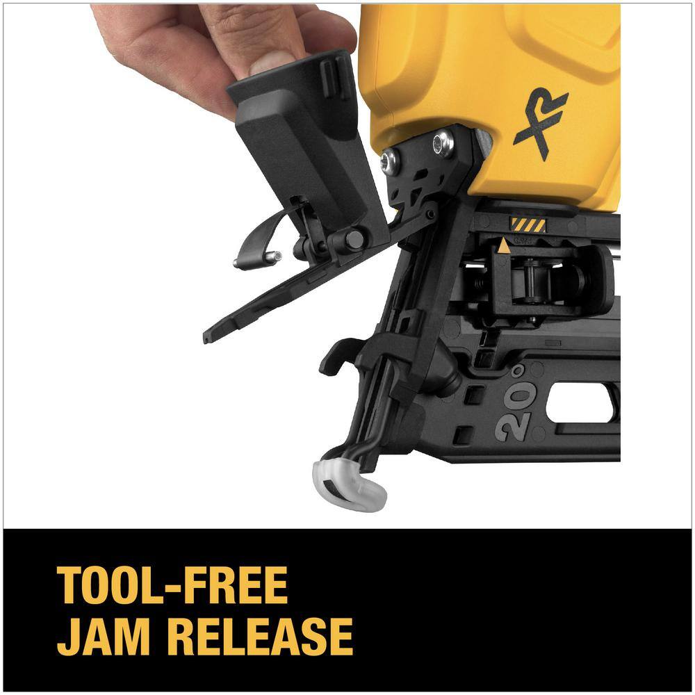 DEWALT DCN660BWS356B 20V MAX XR Lithium-Ion Electric Cordless 16GA Angled Finishing Nailer & Cordless Brushless Oscillating Tool (Tools Only)2