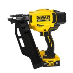 DEWALT DCN920P1W10D131 20-Volt 21° Cordless Framing Nailer Kit and 3 in. Metal Framing Nail 2000-Per Box w/ 5Ah Lithium-Ion Battery and Charger