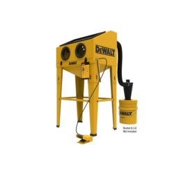 DEWALT DXCM009-0370 Abrasive Blast Cabinet, MAX PSI 125, 20 SCFM 90 PSI 20-CFM