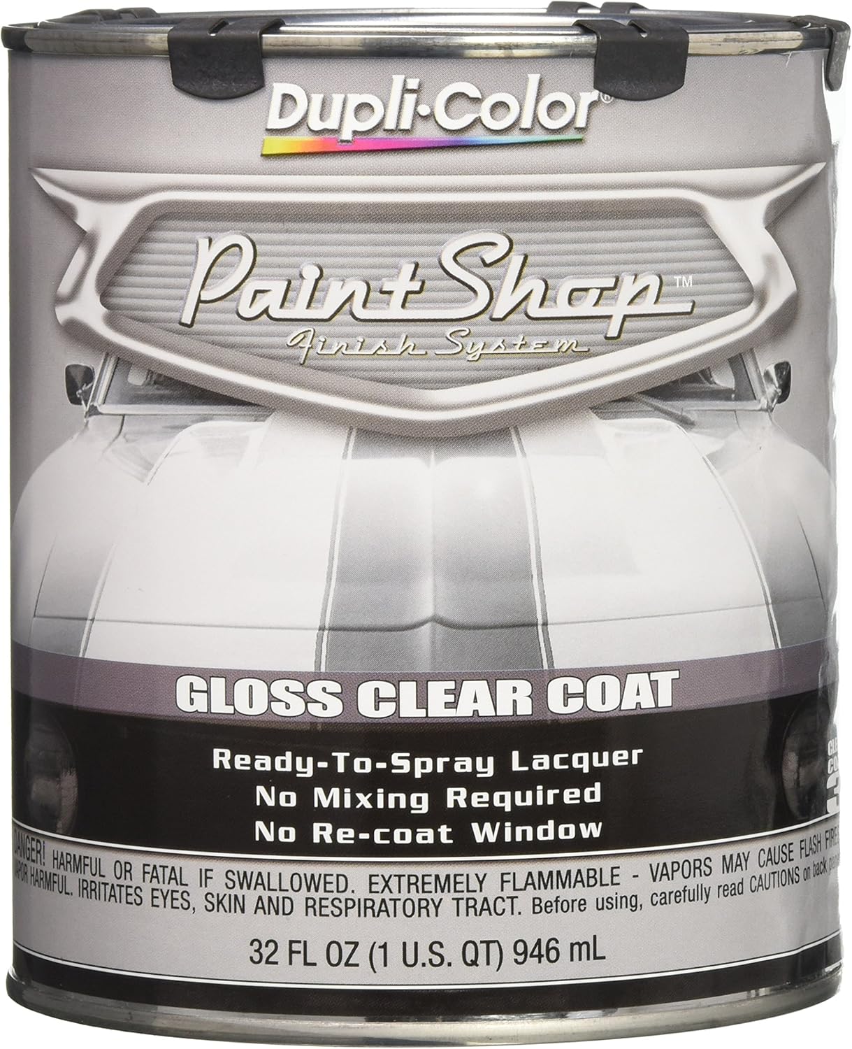 Dupli-Color EBSP30000 Paint Shop Finish System Clear Coat – Gloss Clear - 32 oz. Automotive Paint Dupli-Color EBSP30000 Paint Shop Finish System Clear Coat – Gloss Clear - 32 oz. Automotive Paint