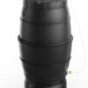 EJWOX Rain Barrel with Stand to Collect Rainwater from Gutter, Heavy Duty BPA Free Rain Water Collection Barrel with Spigot and Filter (45 Gallon, Black)