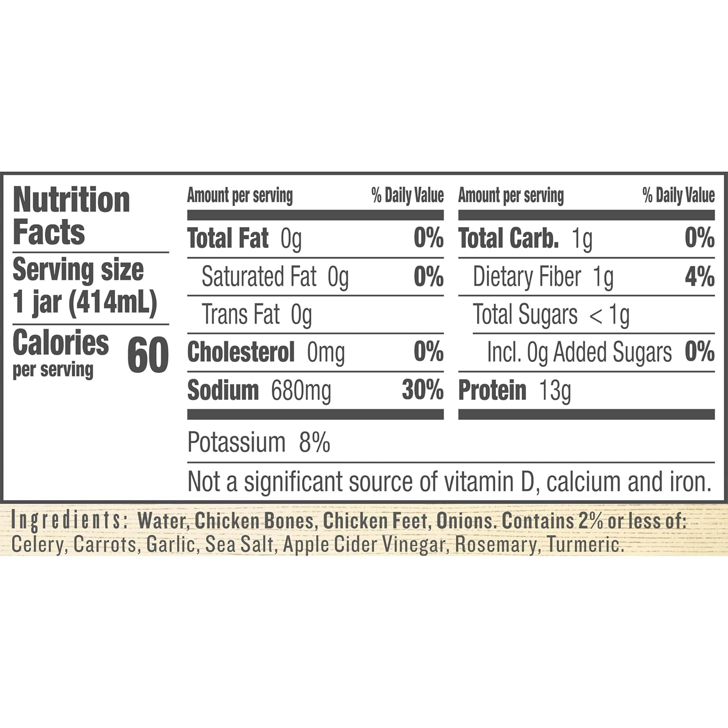 EPIC Bone Broth, Homestyle Savory Chicken, Keto and Paleo Friendly, Whole30 Approved, Gluten Free, 14 fl oz Jar (Pack of 6)9