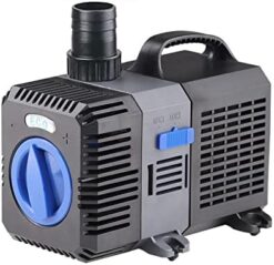 Electric Adjustable Flow Garden Sumbersible Fountain Pond Filter Silent Pump (1375GPH)
