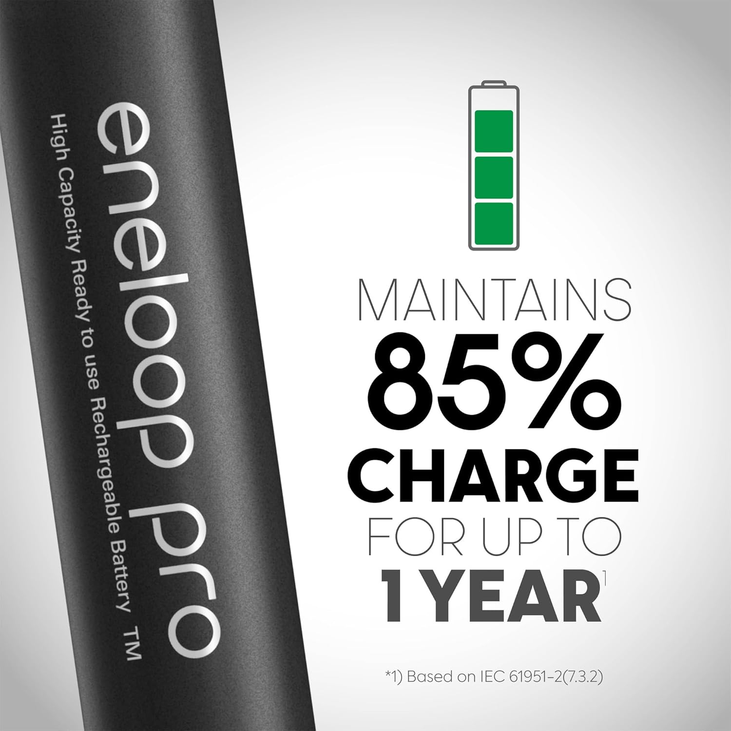 Eneloop Panasonic BK-3HCCA8BA pro AA High Capacity Ni-MH Pre-Charged Rechargeable Batteries, 8-Battery Pack4