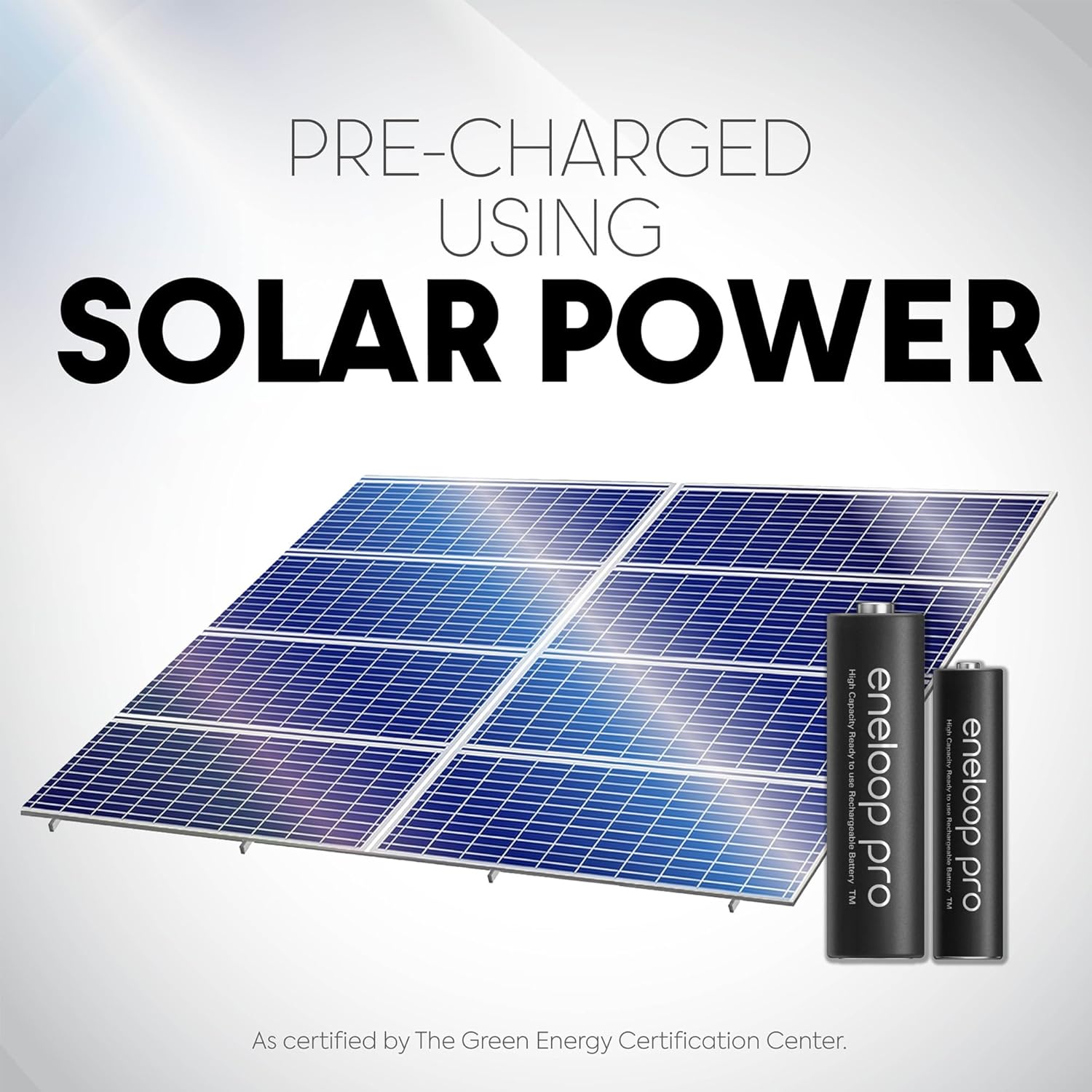 Eneloop Panasonic BK-3HCCA8BA pro AA High Capacity Ni-MH Pre-Charged Rechargeable Batteries, 8-Battery Pack5