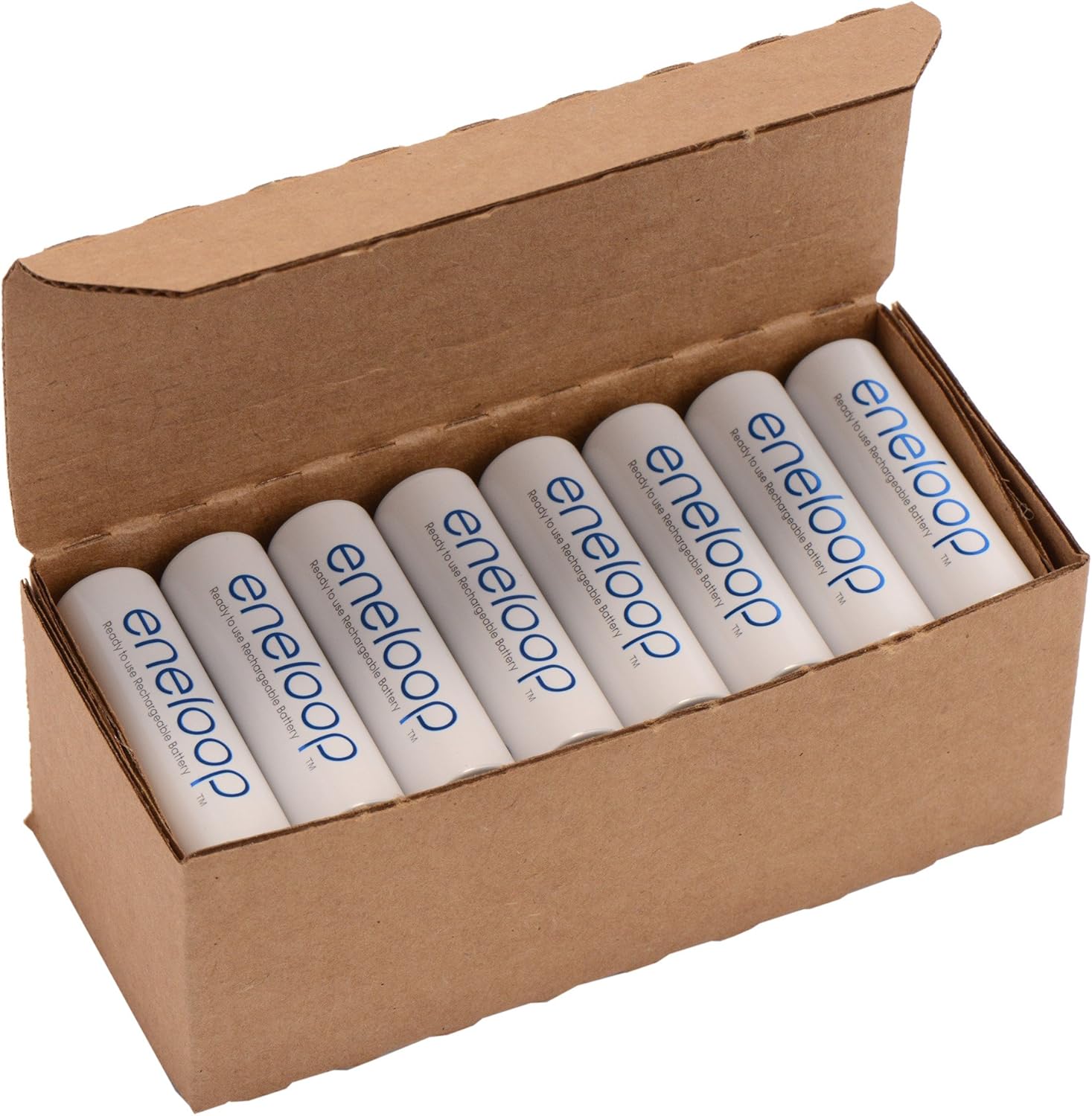 Eneloop Panasonic BK-3MCA24 CA AA 2100 Cycle Ni-MH Pre-Charged Rechargeable Batteries. 24-Battery Pack1