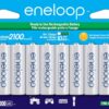 Eneloop Panasonic BK-3MCCA12FA AA 2100 Cycle Ni-MH Pre-Charged Rechargeable Batteries, 12-Battery Pack