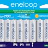 Eneloop Panasonic BK-3MCCA16FA AA 2100 Cycle Ni-MH Pre-Charged Rechargeable Batteries, 16-Battery Pack