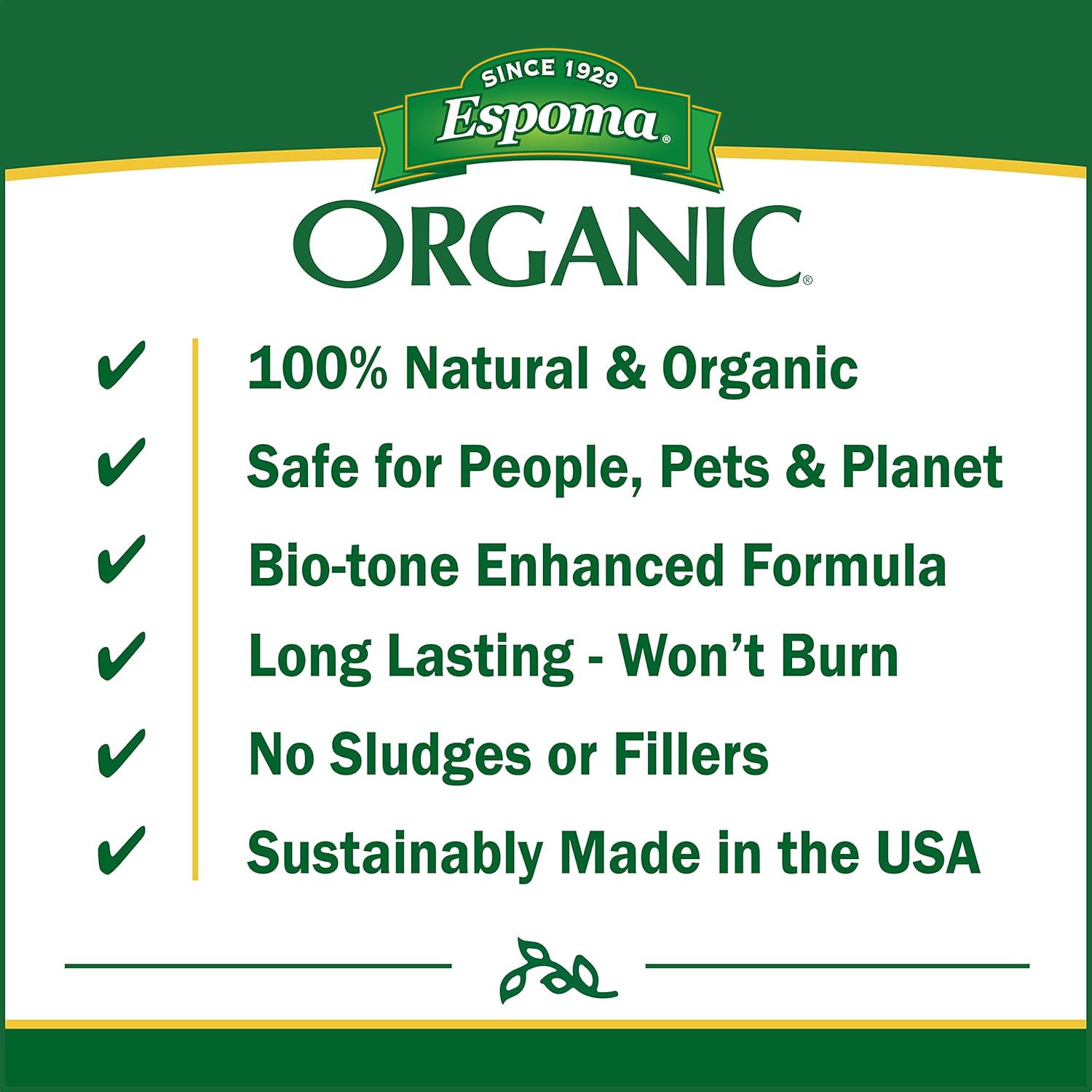 Espoma Organic Evergreen-Tone 4-3-4 Natural & Organic Fertilizer and Plant Food for Evergreen Trees & Shrubs. 18 lb. Bag. Use for Planting & Feeding to Promote Optimum Growth5