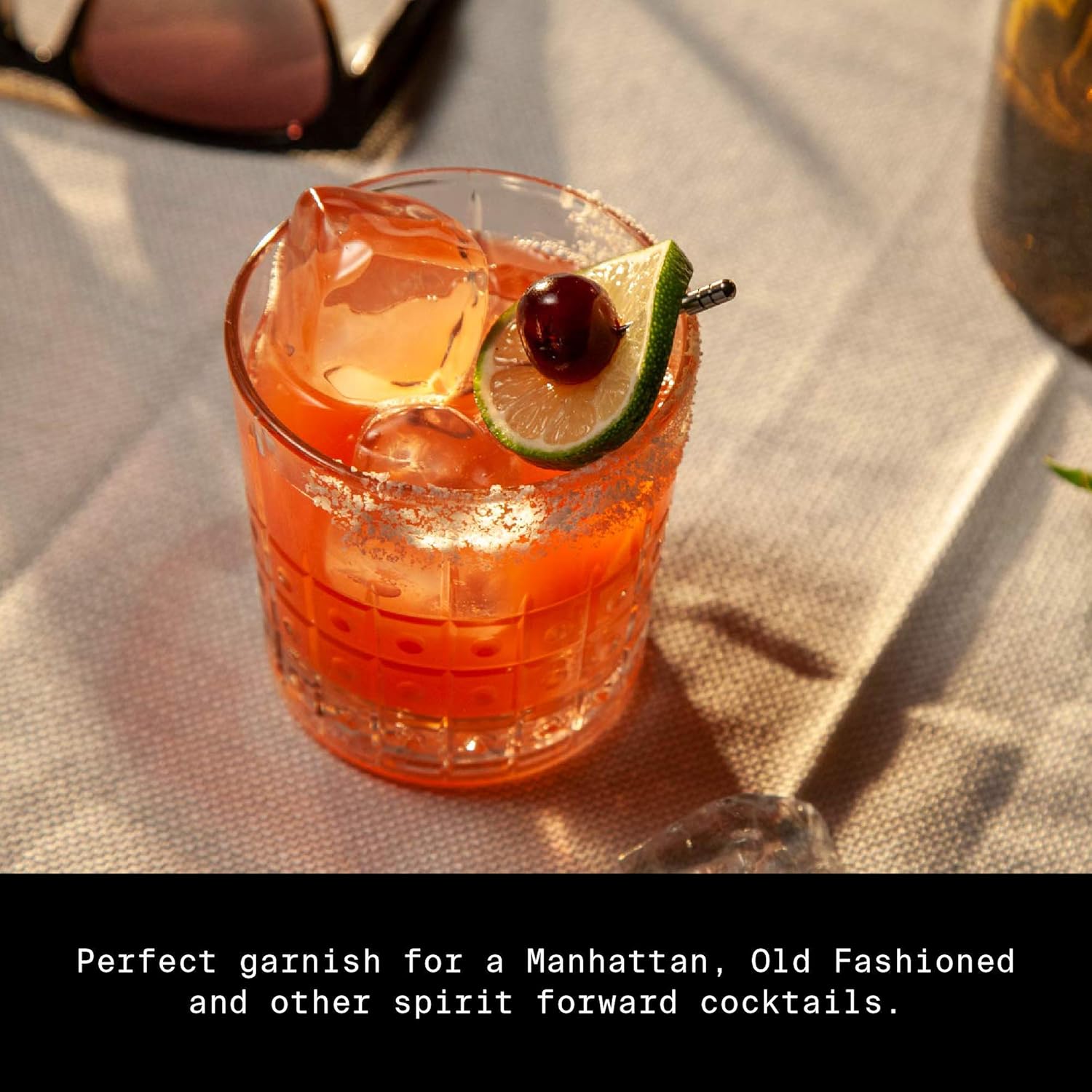 Filthy Cocktail Amarena Black Cherries, Premium Cocktail Garnish, All Natural Wild Italian Amarena Black Cherries, Non-GMO, Gluten Free, Vegan, Slow-Cooked, 45 Oz Tin, 170 Cherries6