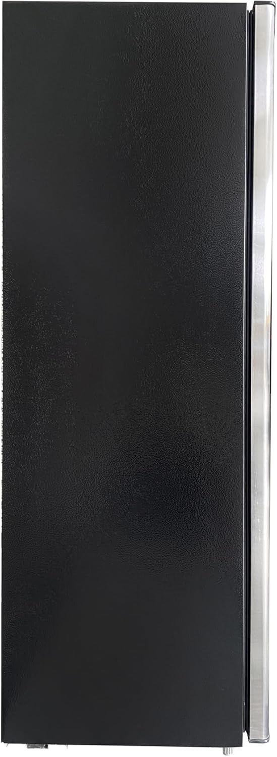 Frigidaire Upright Freezer, 6.5 cu. ft., Deep Freeze, Vinyl Coated Metal with Wire Shelving, Compact for Kitchen, RV, Dorm, Cabin, and Trailer, Platinum Design Series, Silver - 21D x 23W x 56H4