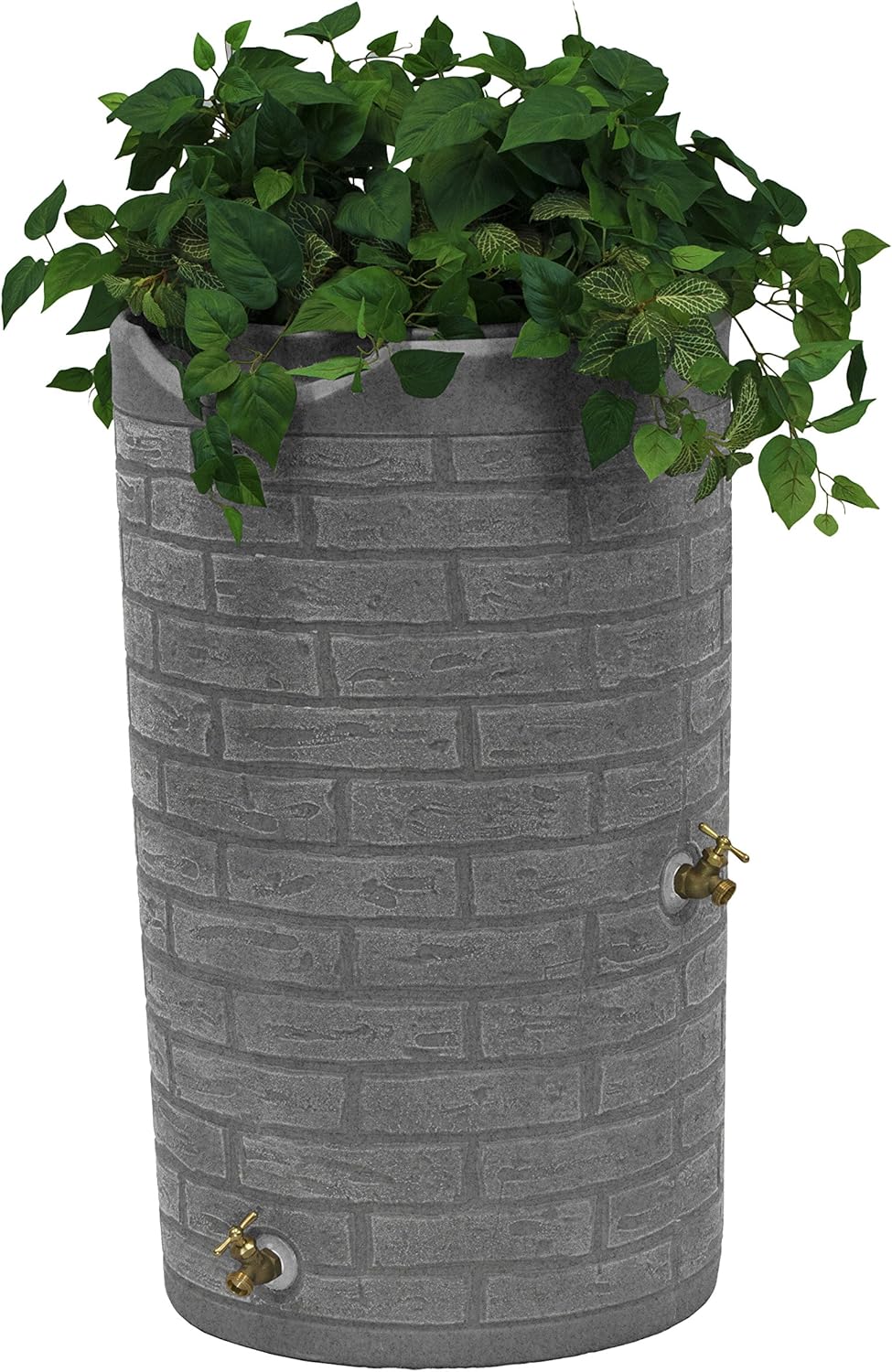 GOOD IDEAS Impressions Downton 50 Gallon Rain Saver - Light Granite GOOD IDEAS Impressions Downton 50 Gallon Rain Saver - Light Granite