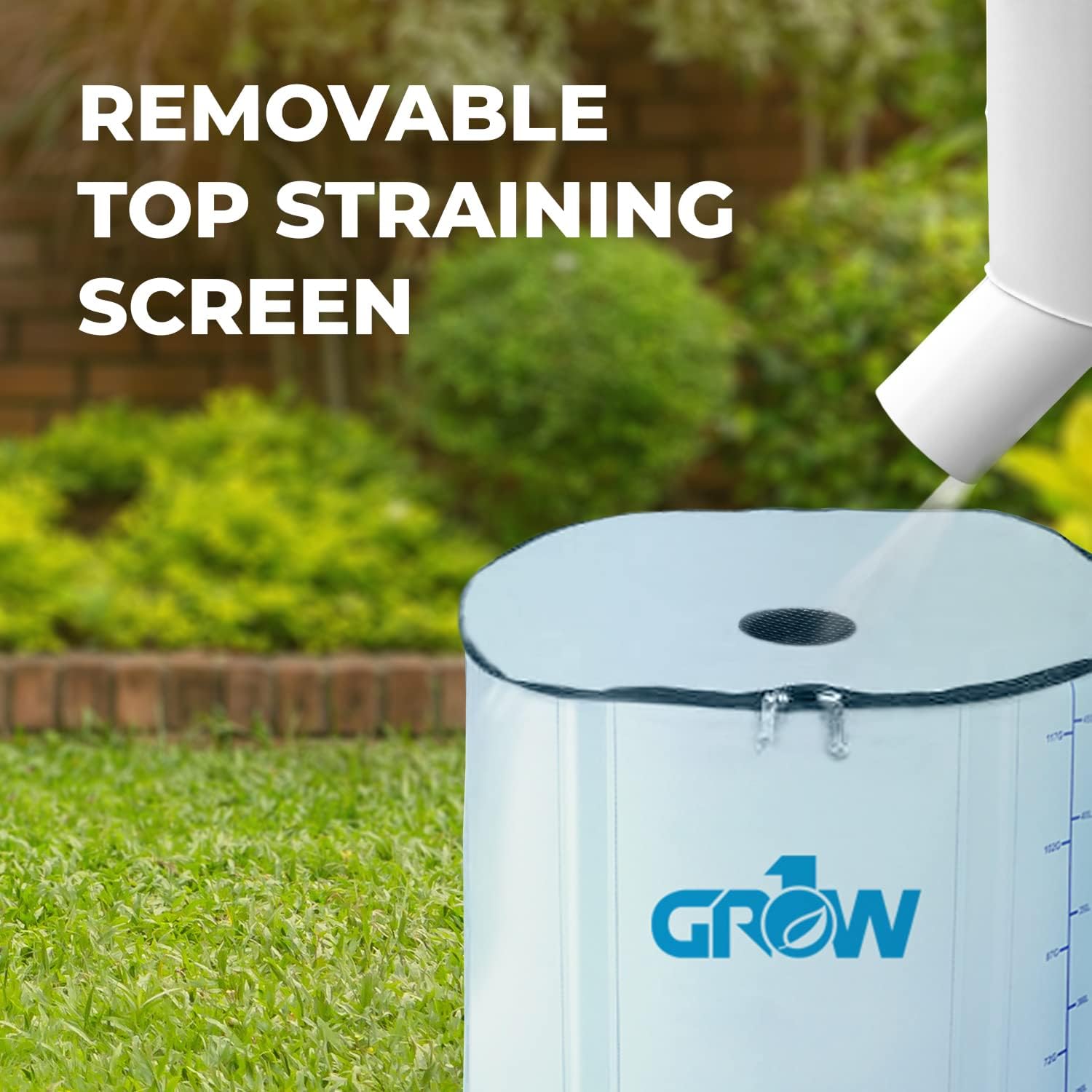 GROW1 Collapsible Reservoir Water Tank 200 Gallon Water Storage Barrel Container Portable for Garden Plants Gardening Greenhouse5