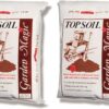 Garden Magic Indoor and Outdoor Organic Planting Potting Topsoil Mix with Perlite Blend and Moisture Retention, 40-Pound Bag (2 Pack)