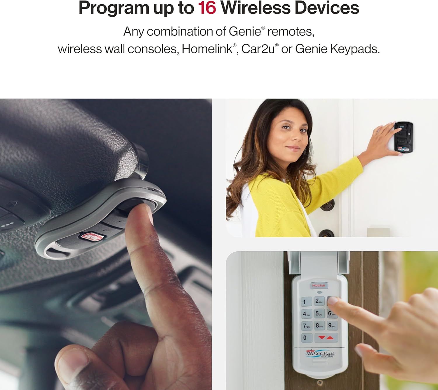 Genie Chain Drive 500 Garage Door Opener with WiFi - Model 1135VM5