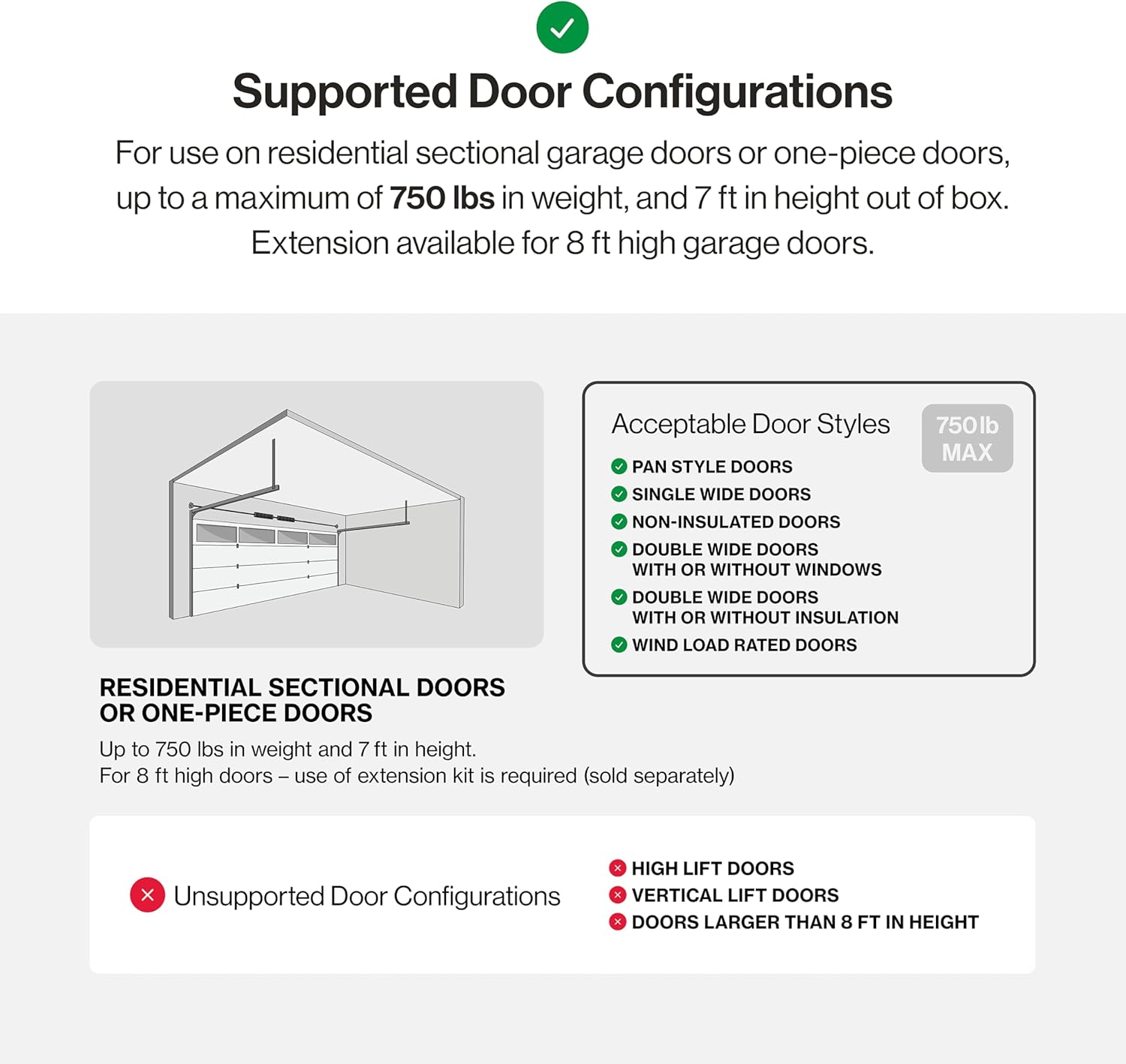 Genie ChainMax 1000 Garage Door Opener - Durable Chain Drive - Includes two 3-Button Pre-Programmed Remotes,Wall Console, Wireless Keypad, Safe-T-Beams - Model 3022-TKH, 140V DC Motor,Gray12