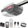 Genie SilentMax 1200 Model 4042-TKH Garage Door Opener with Motion Detection Lighting, Ultra-Quiet Steel-Reinforced Belt Drive, 140V DC Motor, 3/4 + HPc 140V Belt Drive, Gray