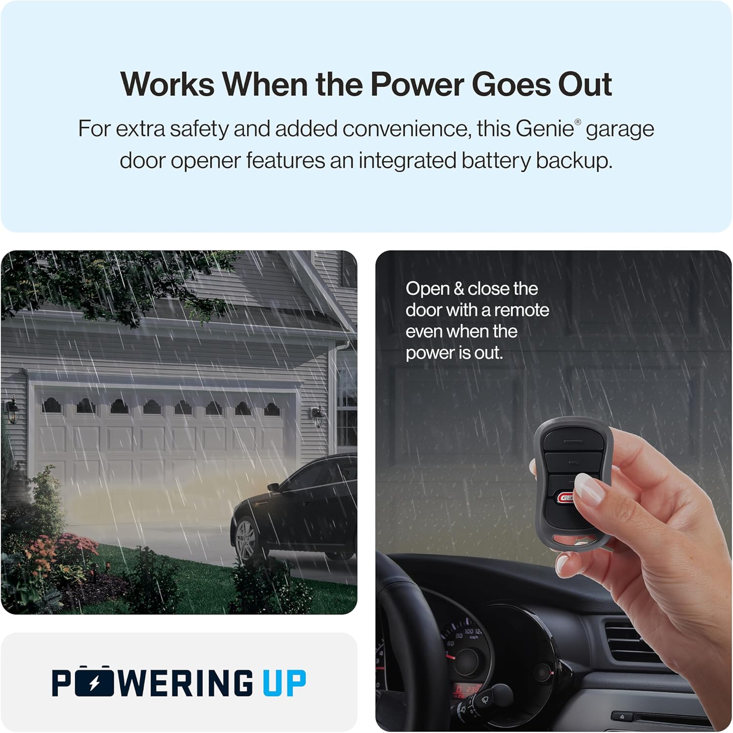 Genie StealthDrive 7155 Connect Smartphone-Controlled Belt Drive Garage Door Opener - 1 Each6