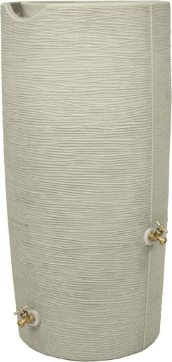 Good Ideas Impressions Stone 50 Gallon Rain Saver - Sandstone